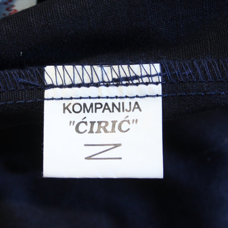 Serbian  Shirt Navy Blue Long Sleeve Genuine Surplus 44-46" (4218)