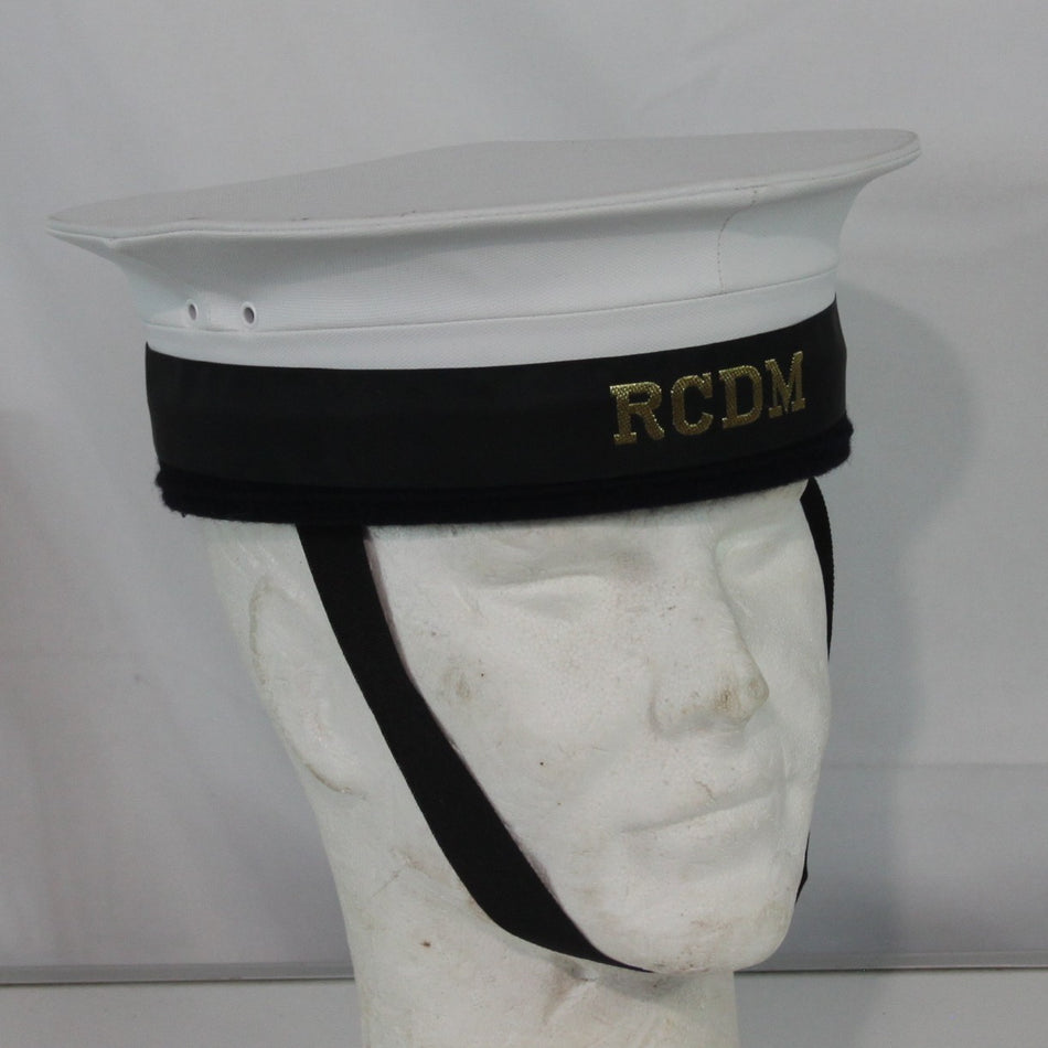 British Royal Navy Mens Dress Hat Pork Pie Hat Genuine Surplus Cap G1 (4458)