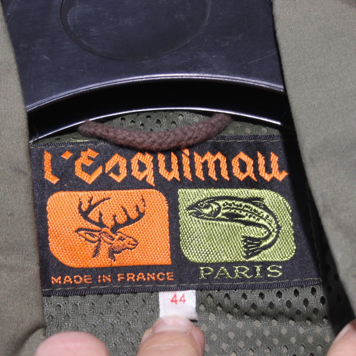 Vintage French Hunting Jacket 36-38" Chest lightweight L'Esquimau (4038)