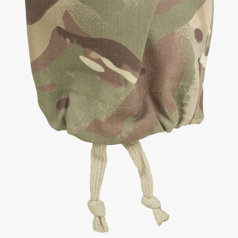 Highlander Midweight Delta Trousers Military Style Black Olive Camo Polycotton