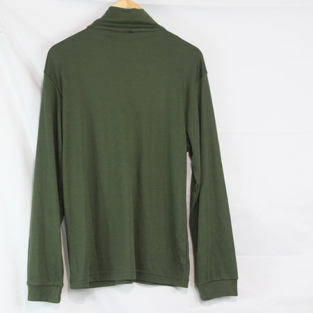 Spanish Army Thermal Top Genuine Surplus Zip Neck Military Long Sleeve (3821)