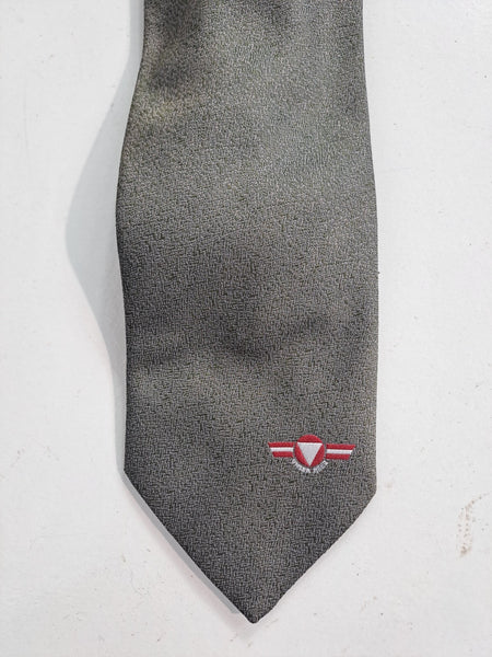 Genuine Surplus Austrian Army Dress Uniform Tie Grey Silver (2274)