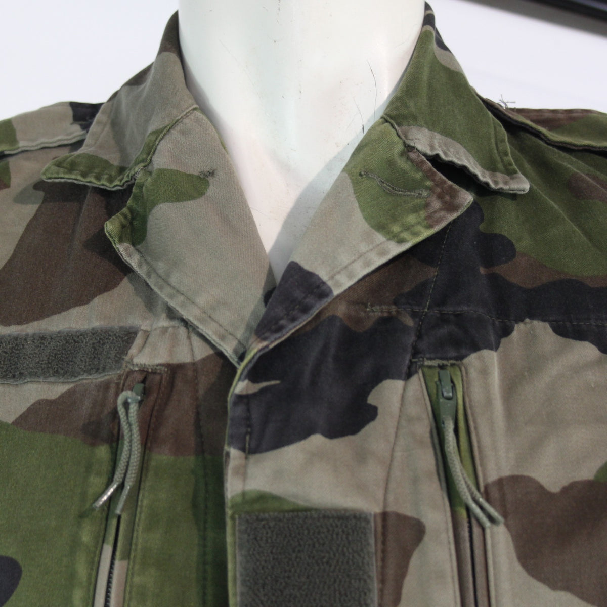 FBI Decorated French Military Jacket Camouflage Customized Surplus 36-38" (3605)
