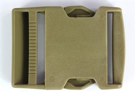 Side Release Buckles Tan Plastic Clips Belts Rucksacks  Replacement All Sizes