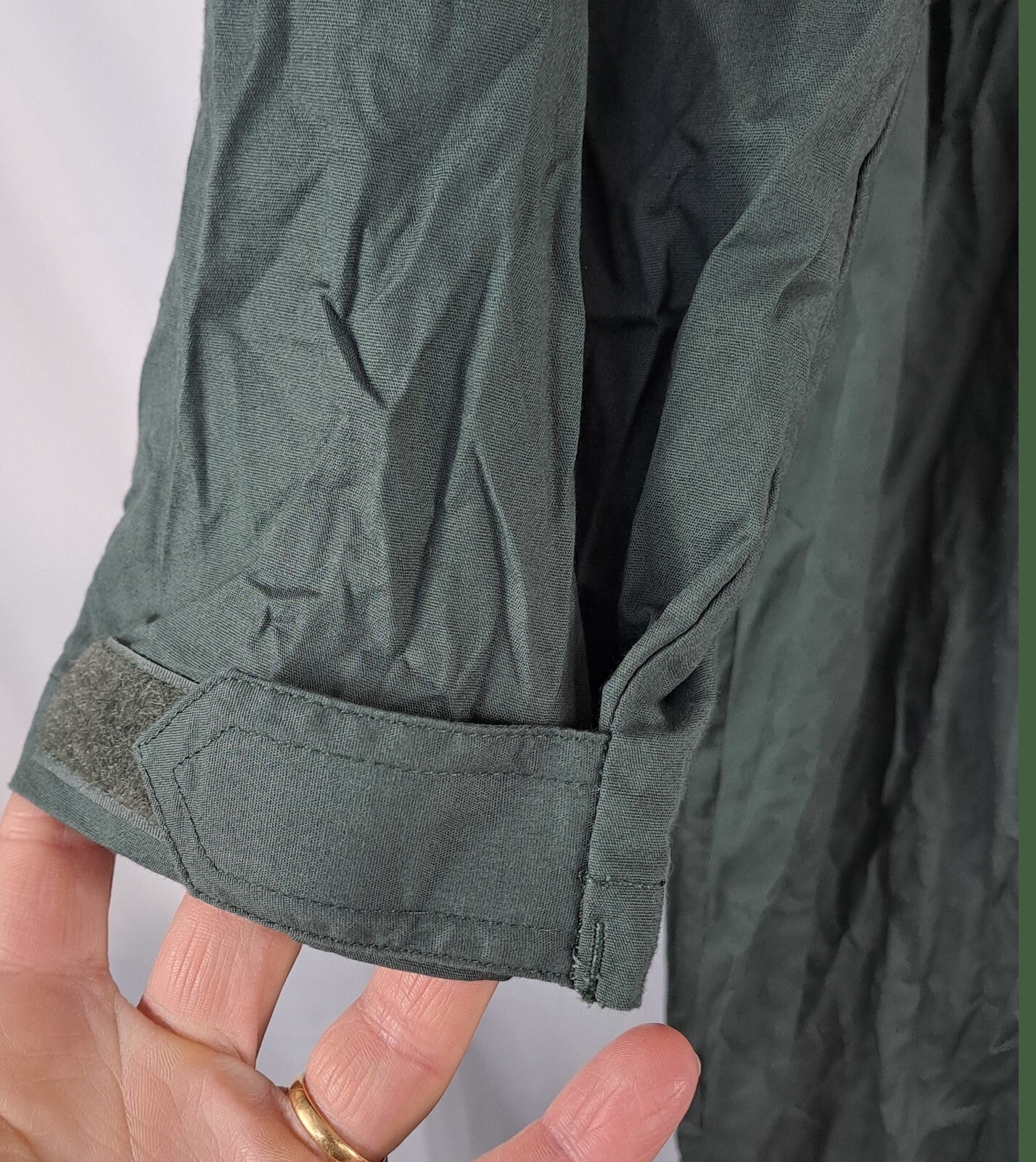Genuine Surplus Dutch Army Ultra Lightweight Coverall Olive 100% Cotton (1761)