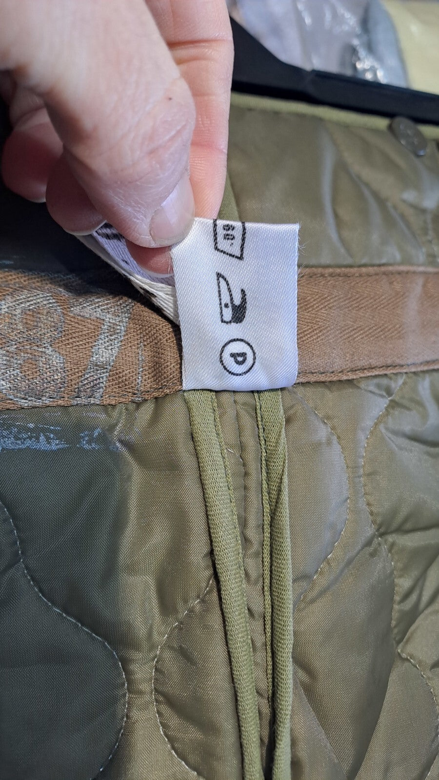 Genuine Surplus Czech Army Quilted Over-Trouser Liners Padded Thermal (3002)