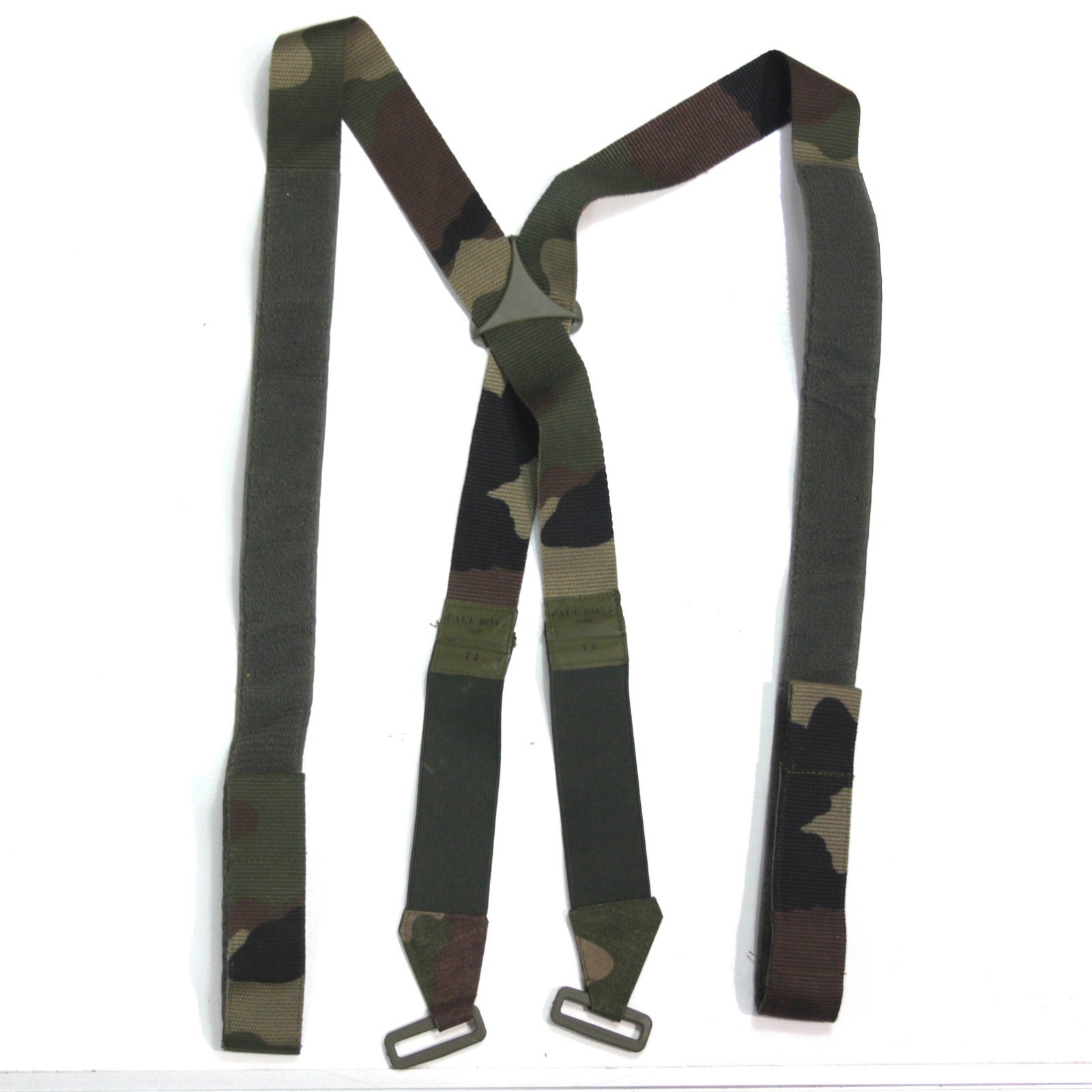 Genuine Surplus French Army CCE Camo Loop Braces XL 115cm (4097)