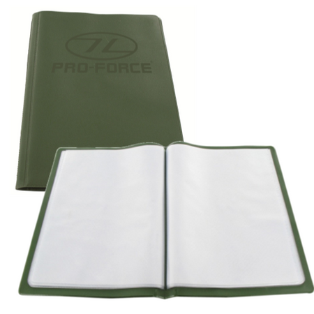 Highlander Military Document Holder Nyrex Nirex A5 Water Resistant Protection