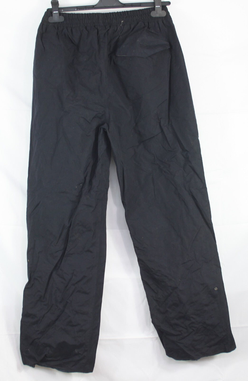 Black Waterproof Over-trousers Fully Lined 38-40" Waist (1435)