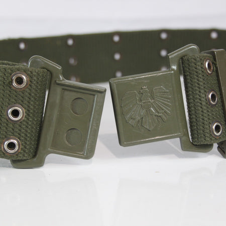 Genuine Surplus Austrian Army Webbing Belt Olive 56mm Wide(4087)