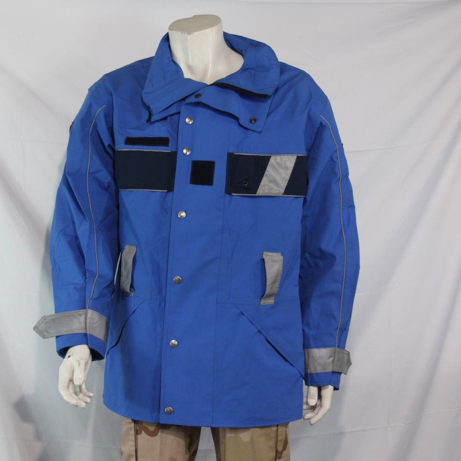 Waterproof French Police Motorcycle Jacket Coat Genuine Suplus 40-42" (3879)