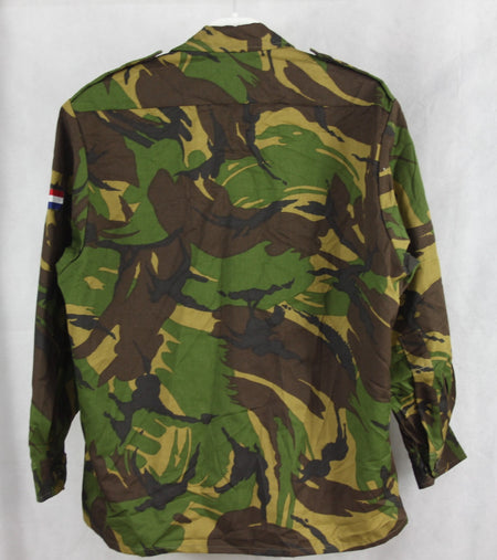 Genuine Surplus Dutch Army Lightweight Camo Shirt DPM Woodland Camouflage
