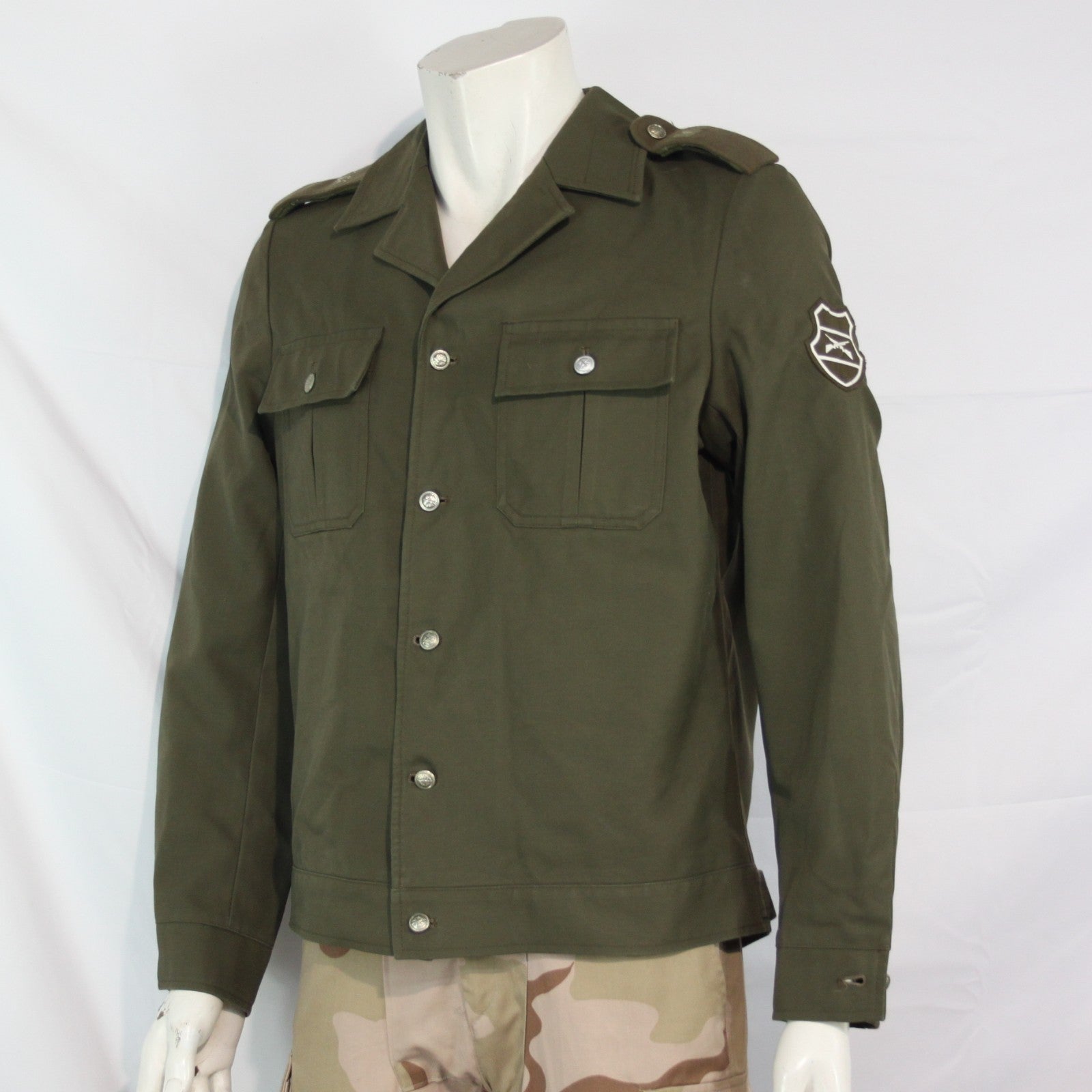 Genuine Surplus Hungarian Army Short Jacket Olive Green 38-40" Chest (3485)