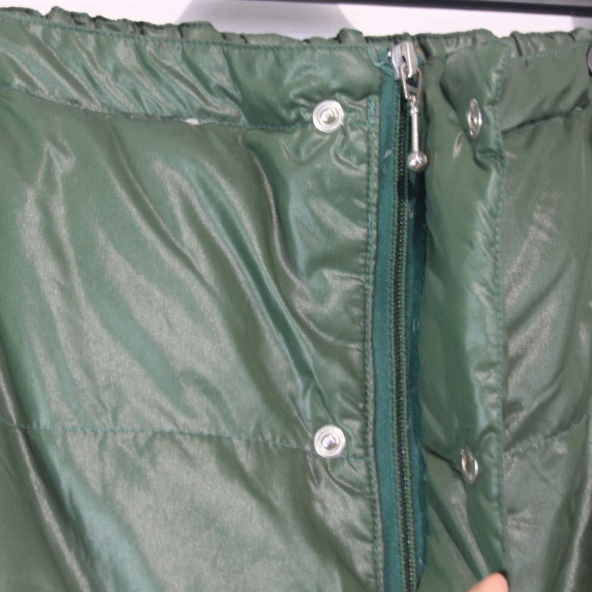 Down FIlled Thermal Trousers Padded Winter French Army Repaired 40-42" W (3888B)