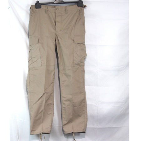 US Army Style Beige BDU Trousers Combats Cargo Copy NEW  (3985)