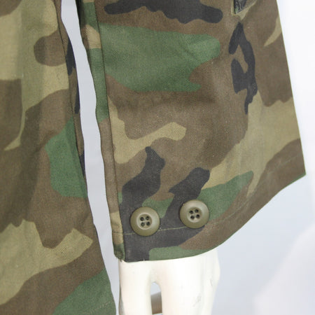 Truspec Military Style Camo BDU Shirt Woodland Camouflage Small Long (4144)
