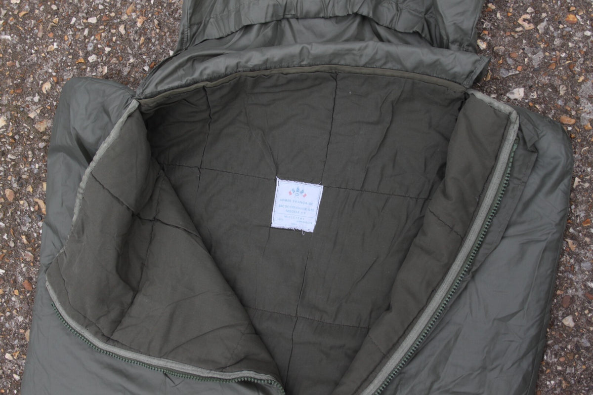 Genuine Surplus French Army Tropical 1 Season Military Sleeping Bag Olive (2223)