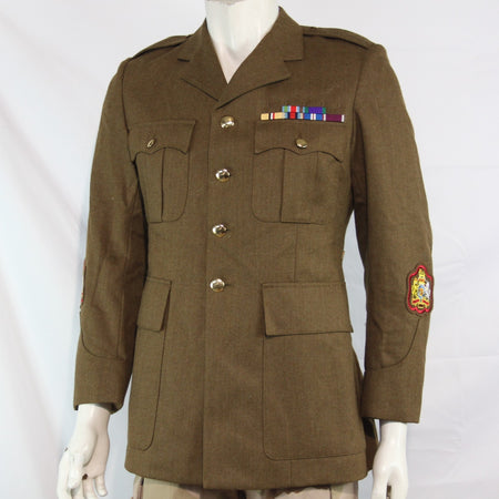 Genuine Surplus British Army Dress Uniform Jacket Tan 36" Chest (3587)