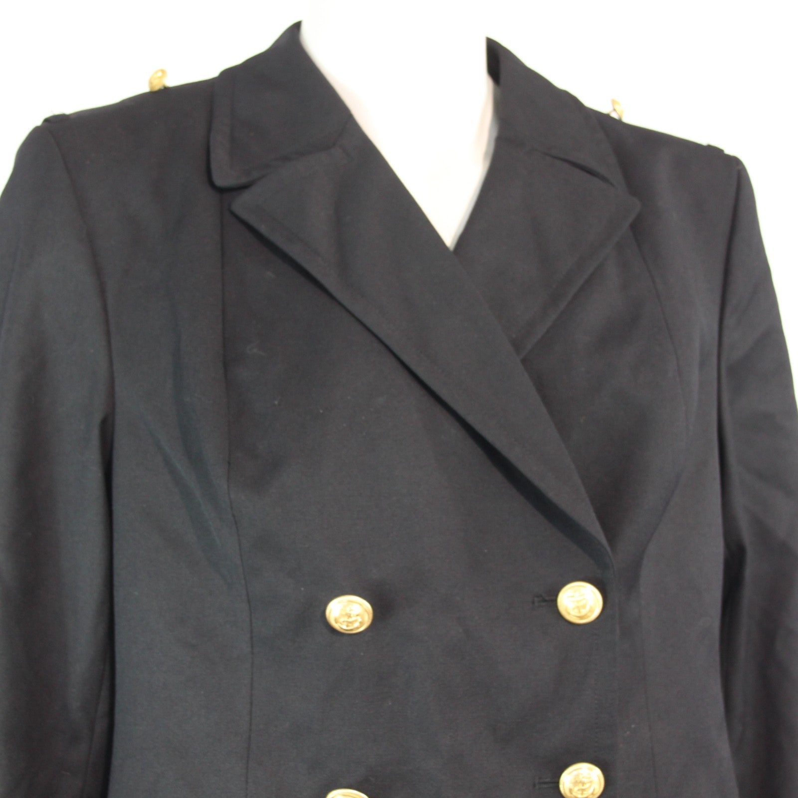 Womens German Naval Overcoat Winter Coat Genuine Surplus 38-40" (3643)