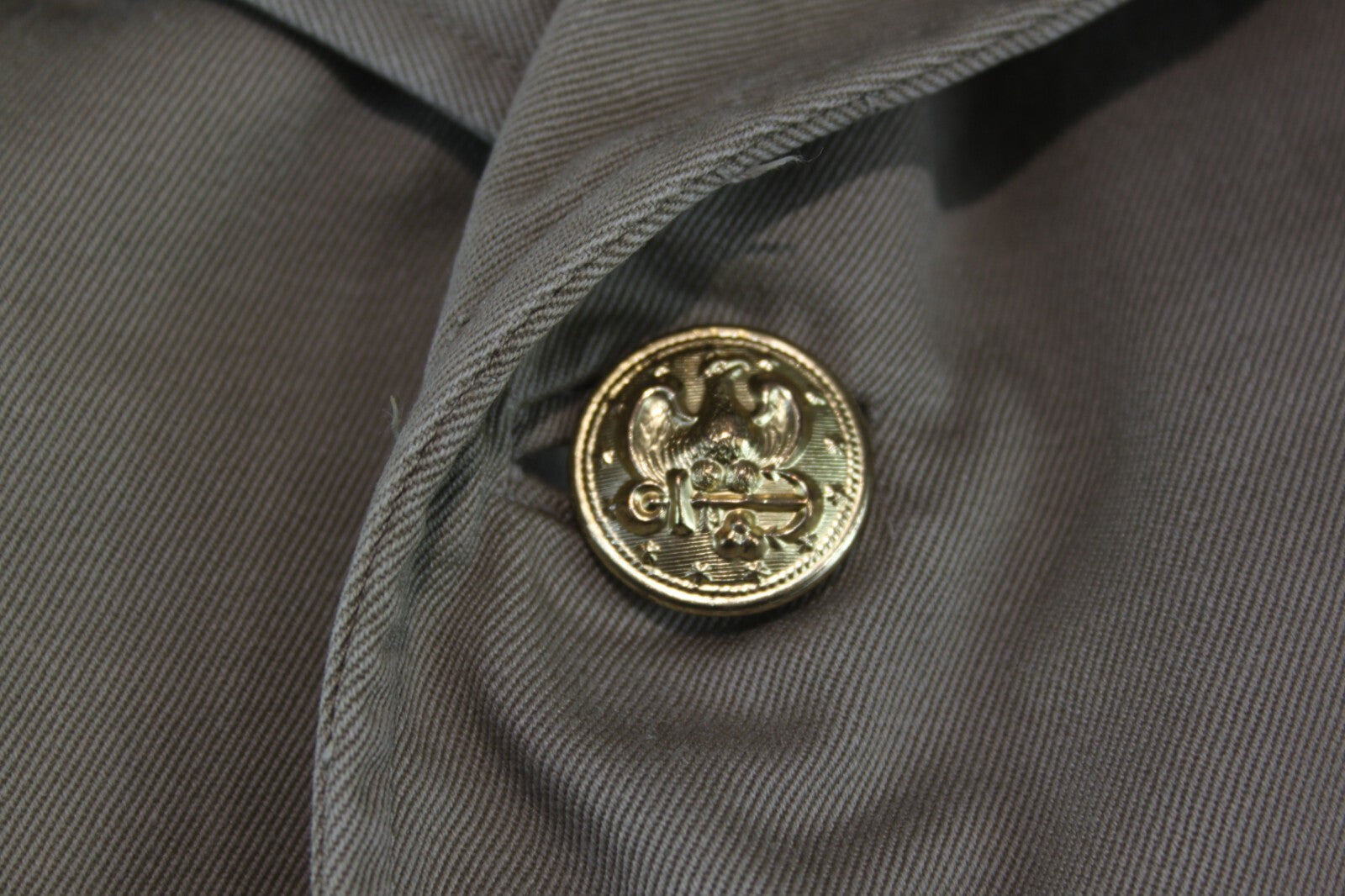 Genuine Surplus French Army Dress Jacket US Navy buttons 42-44" (1527)