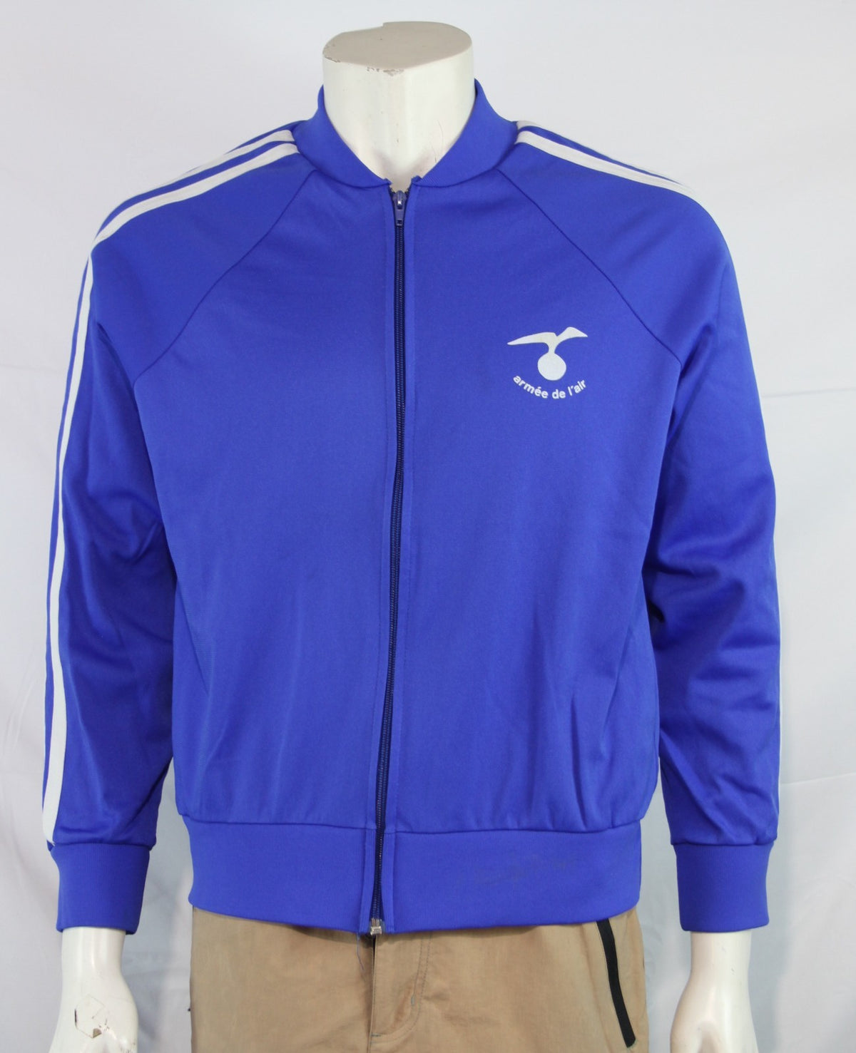 Tracksuit Top French Airforce MIlitary Jacket Genuine Surplus 34" (2177)