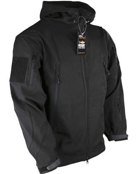 End of Line KT Patriot Softshell Jacket Black Green Camo Tactical military