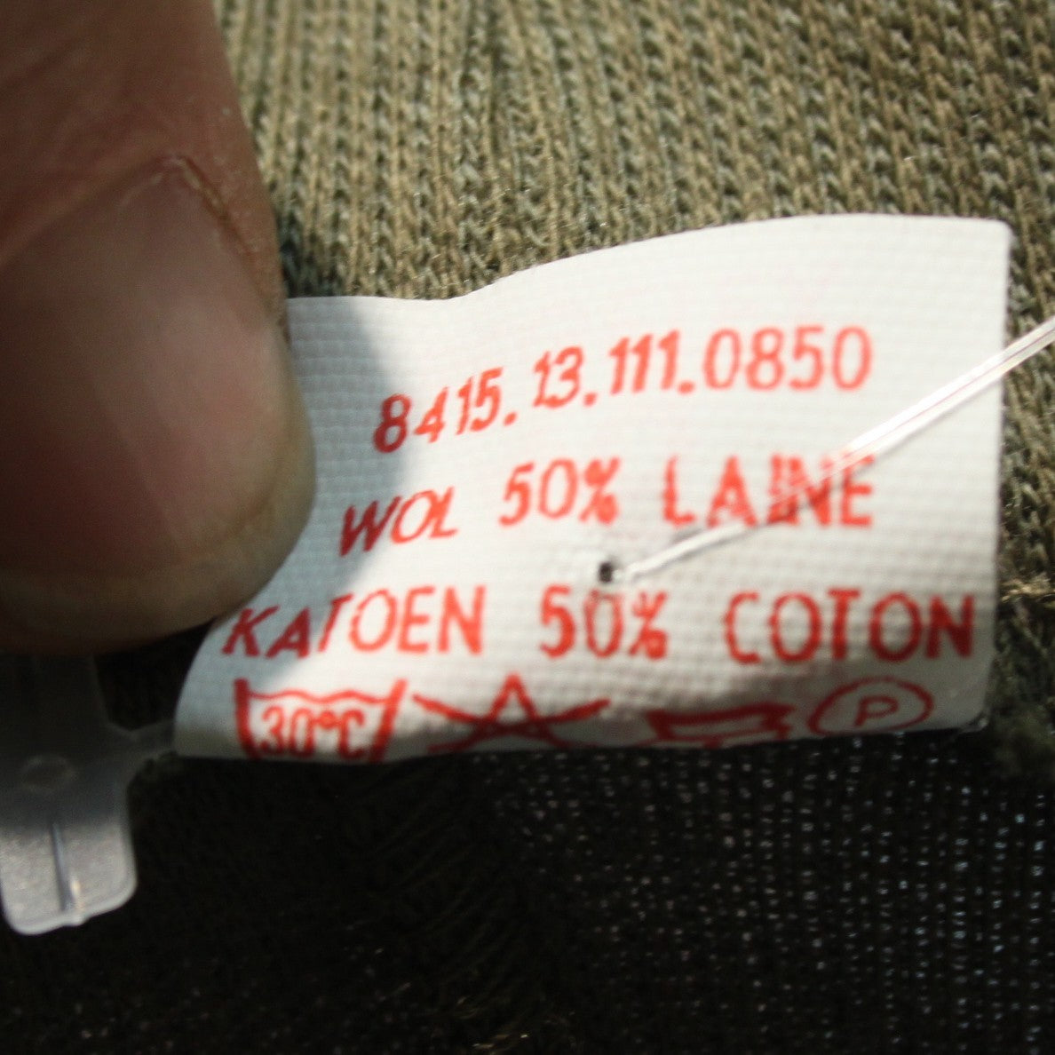 1988 Vintage Belgian Mid Weight Long Johns Genuine Surplus Army Thermal (3829)