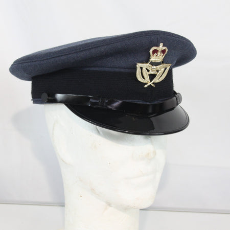 British RAF Warrant Officers Mens Dress Hat Genuine Surplus Peak Cap G1 (4445)