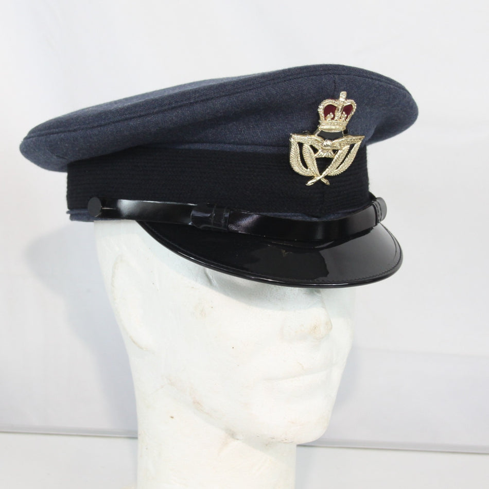 British RAF Warrant Officers Mens Dress Hat Genuine Surplus Peak Cap G1 (4445)