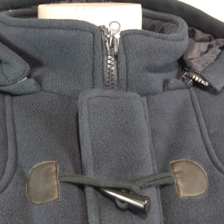 Himalaya Duffel Coat Navy Fleece Winter Coat Toggles Mens XL (3801)
