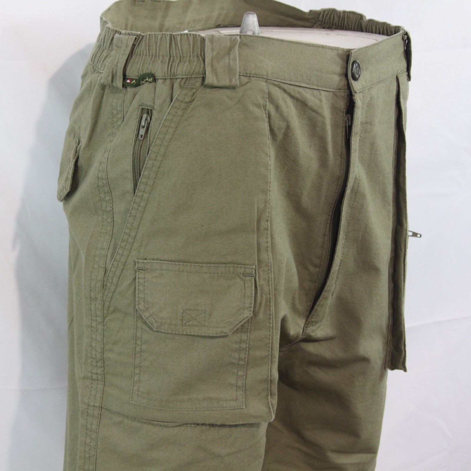 Zip Off Leg Combat Trouser Shorts Lightweight Pocketed Cotton Highlander SPF 40