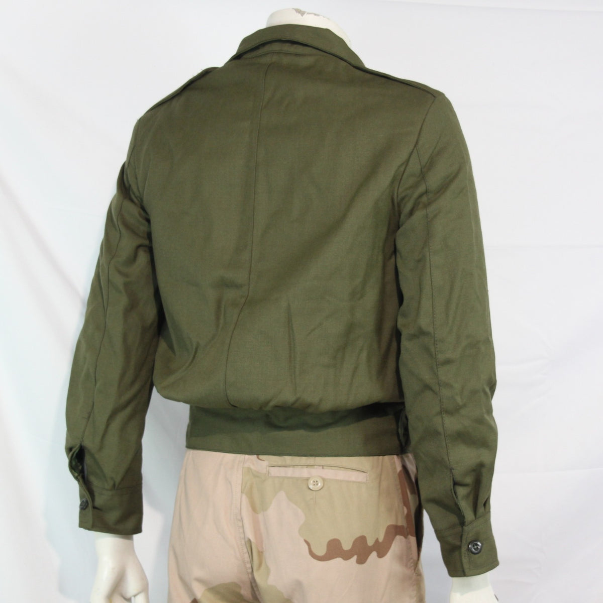 Genuine Surplus Greek Army 36 inch Chest Ike Style  Short Jacket  Green  (3484)