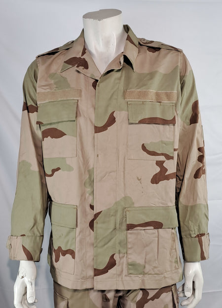 Genuine Surplus Saudi Arabian Army Tricolor Desert Shirt Jacket  (2389)