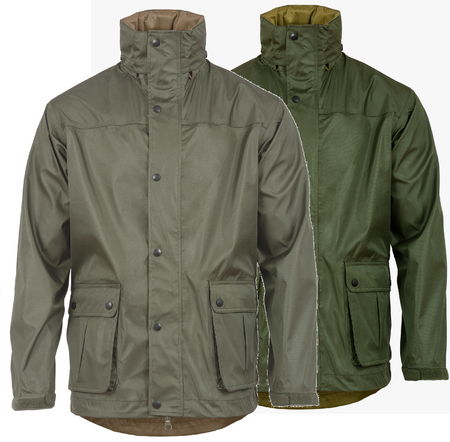 Highlander Tempest Jacket Waterproof Breathable Military Olive & Ranger Green