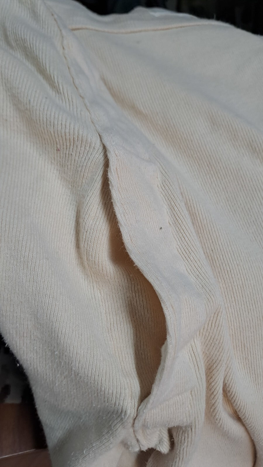 Genuine Surplus Swedish Army Long Johns Thermal Leggings Cream Elasticated(2760)