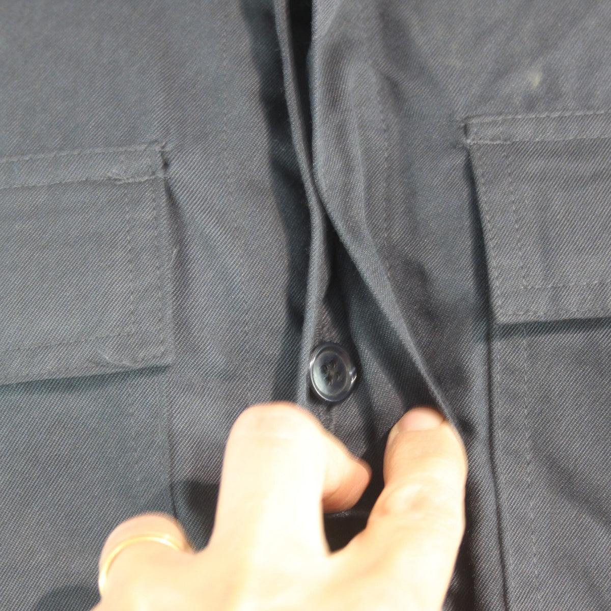 Spanish Navy Heavyweight Shirt Lightweight Jacket Naval Genuine Surplus (4157)