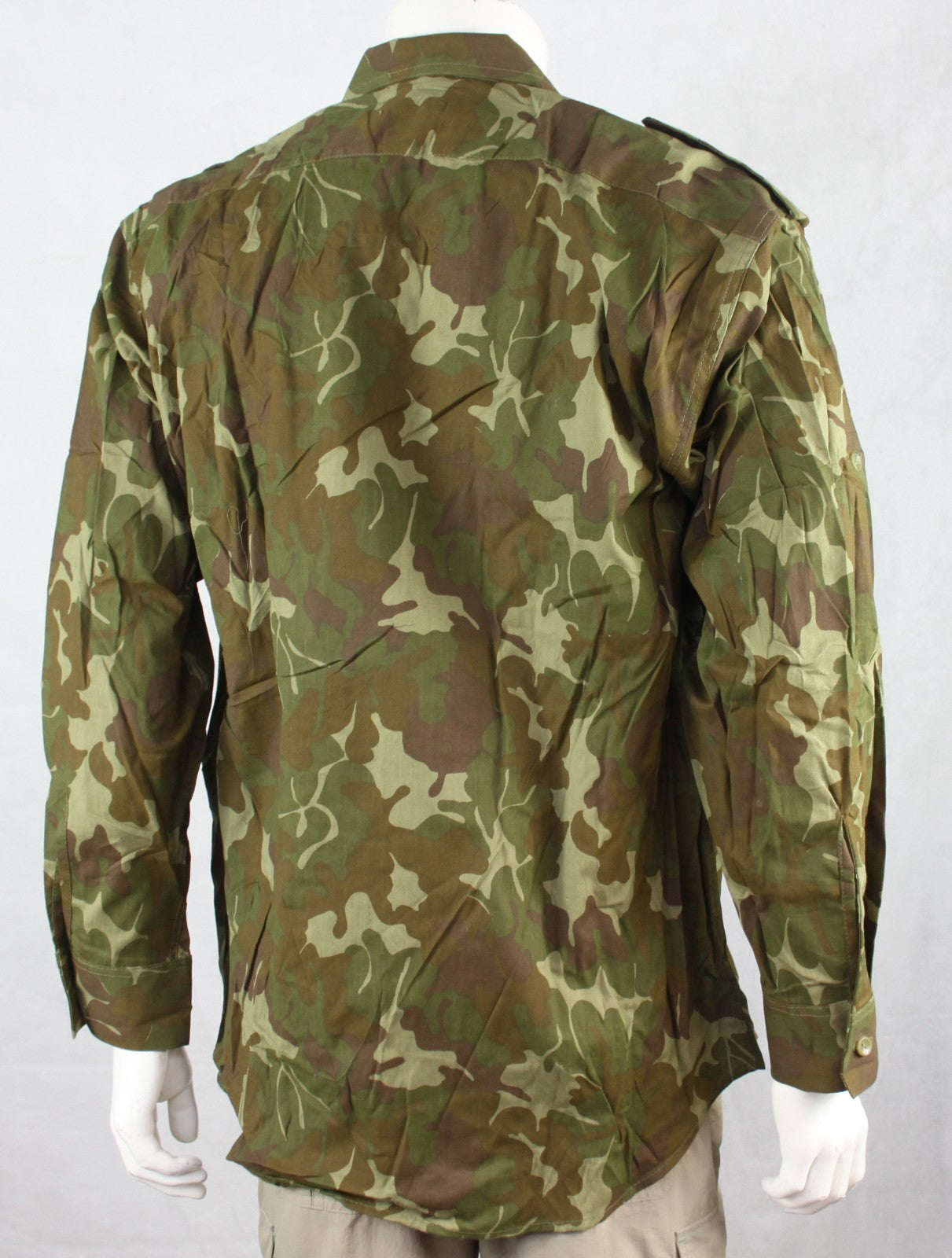 Genuine Surplus Romanian Army Camouflage Shirt Woodland Camo m90 40-42"