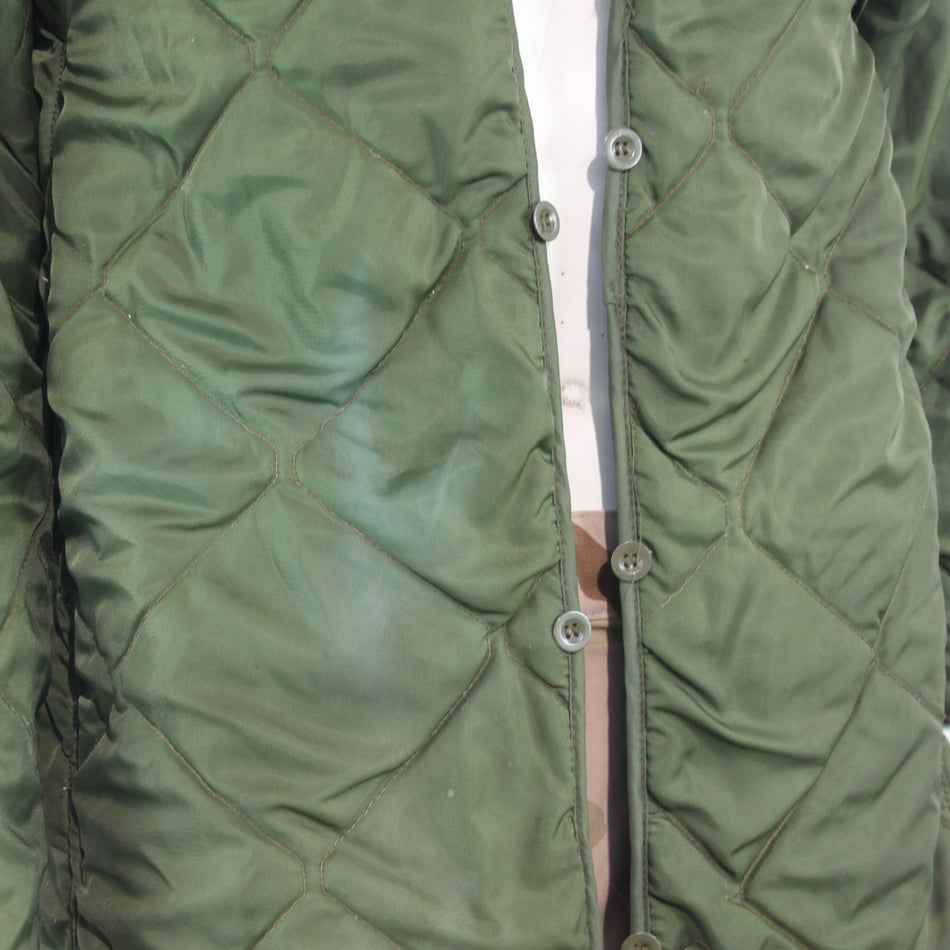 Czech Army Military Liner jacket Coat Quilted Genuine Surplus G2 34-36" (3708)