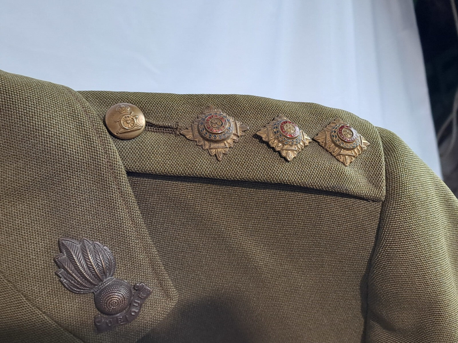 Genuine Surplus British Army Dress Jacket Vintage 36-38" (2618B)