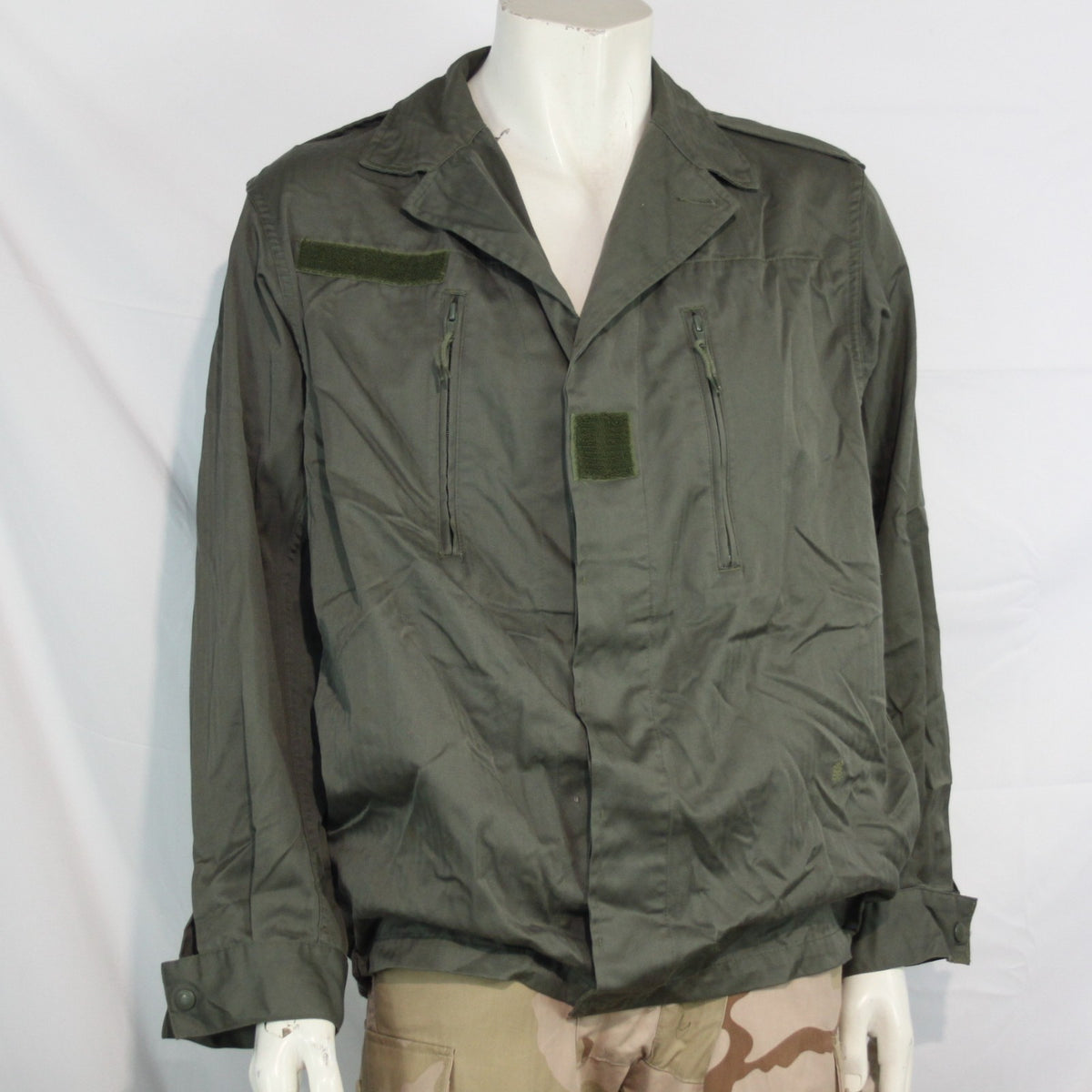 Genuine Surplus French Army Lightweight Cotton F2 Jacket Repaired 42-44" (3345)