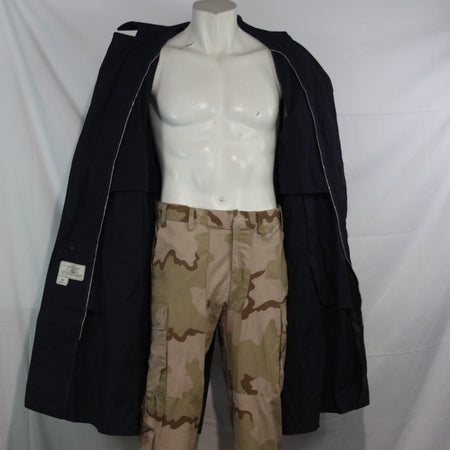 Genuine Surplus US Airforce Coat All Weather Navy Water Resistant 38" (3357)