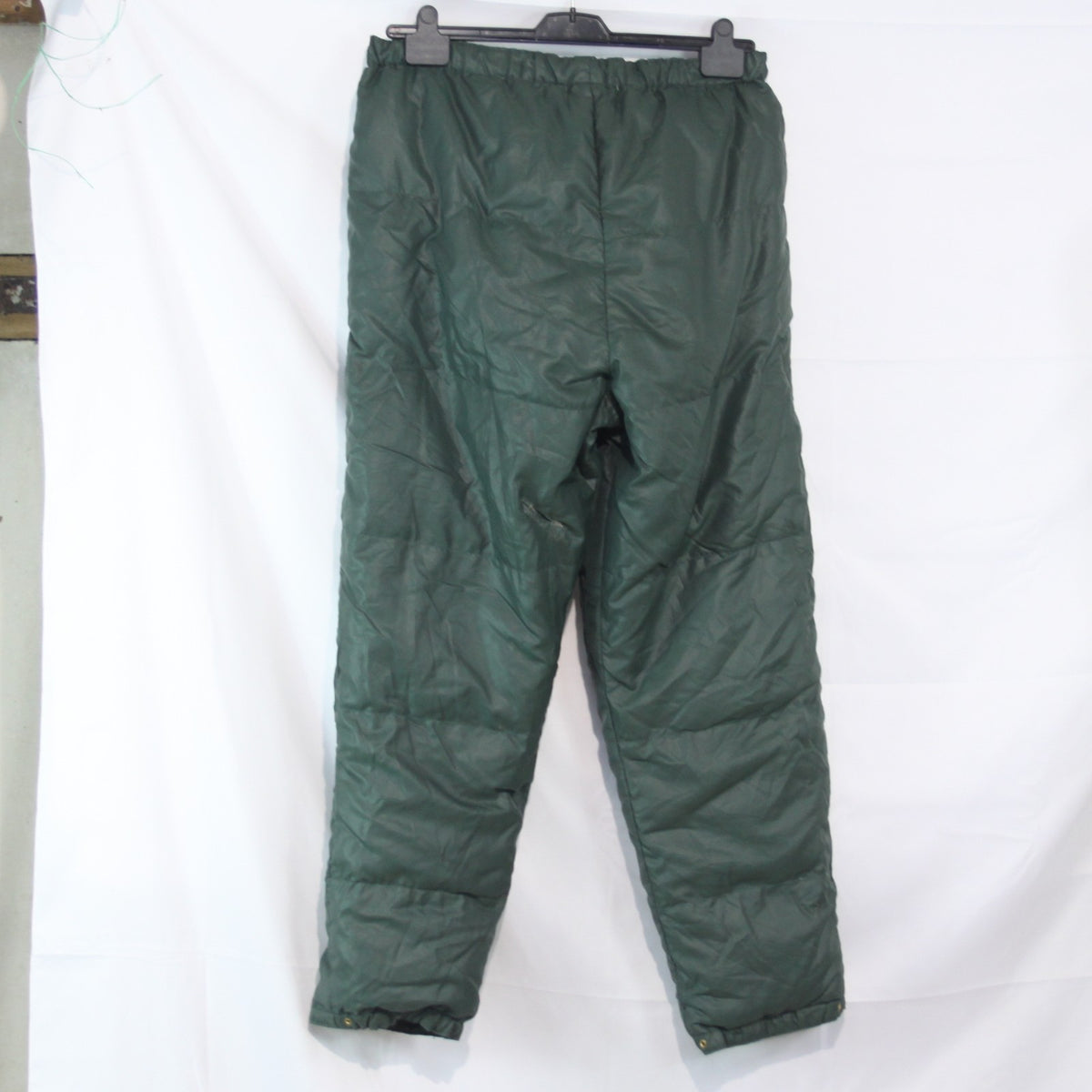 Down FIlled Thermal Trousers Padded French Army Repaired 38-40" W (3883)