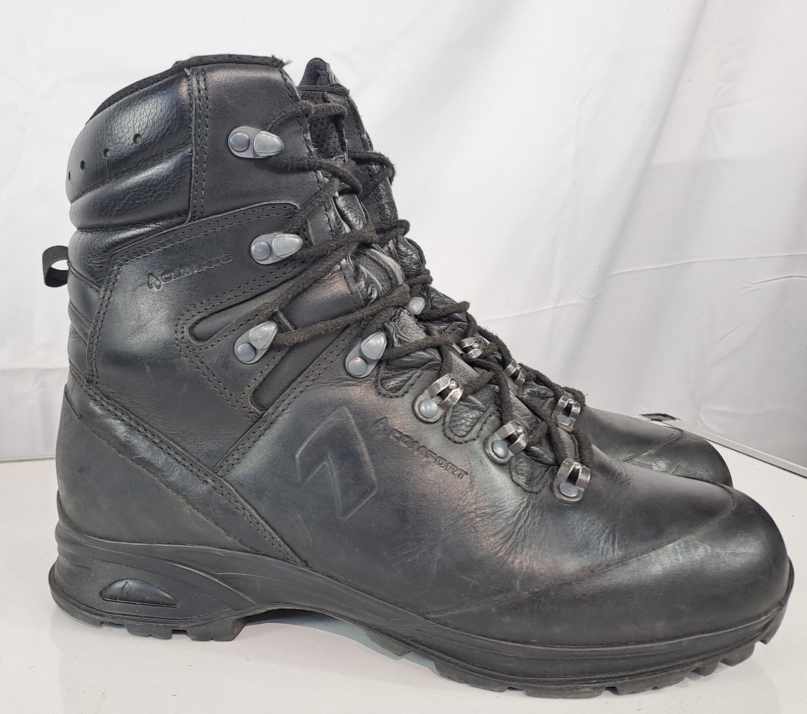 Genuine Surplus Haix Army Commander Black Gore-tex Lined Boots Leather Grade1