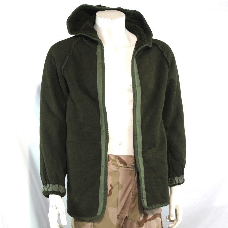 Genuine Surplus French Army Faux Fur Jacket Parka Liner Thermal Winter (3705)
