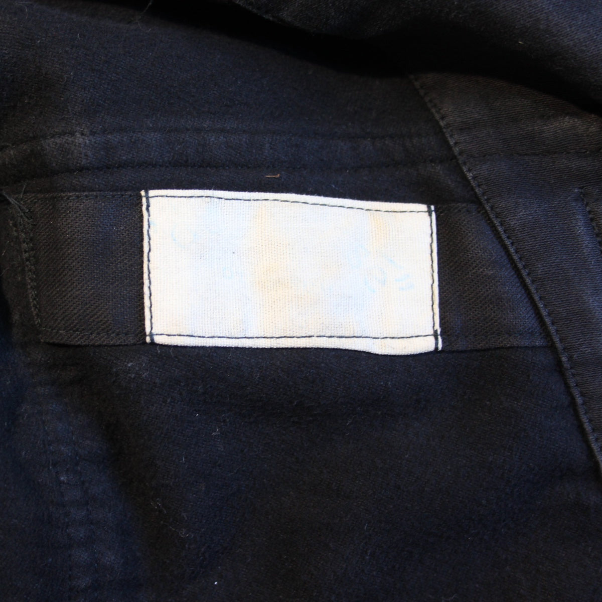 1950's Dutch Army Genuine Surplus Black Vintage Coverall Moleskin 40-42" (3499)