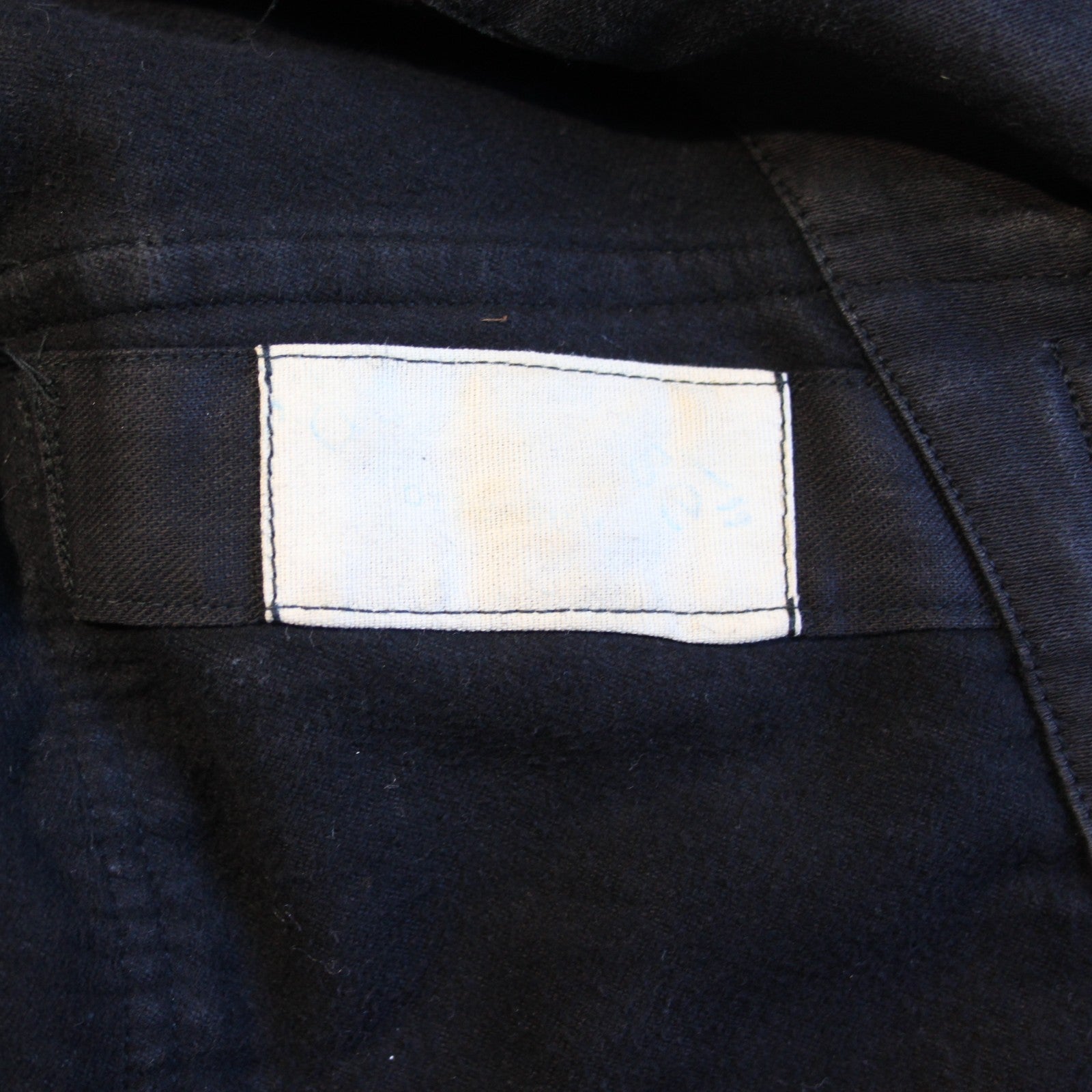 1950's Dutch Army Genuine Surplus Black Vintage Coverall Moleskin 40-42" (3499)