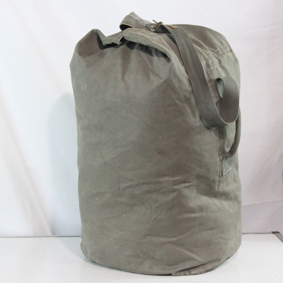 Vintage Austrian Army Kit Bag Sea Sack Canvas Bag Genuine Surplus (4330)