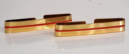 NEW Genuine Surplus French Rank Slide Pair Adjudant Chief Metal Epaulette 1570