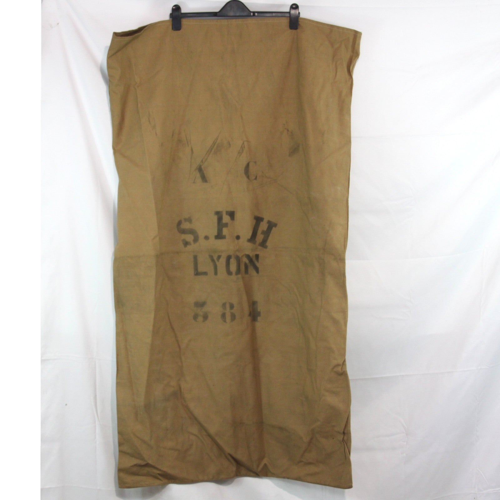 French Army Heavy Duty Canvas Sack Brown Genuine Surplus (4361)