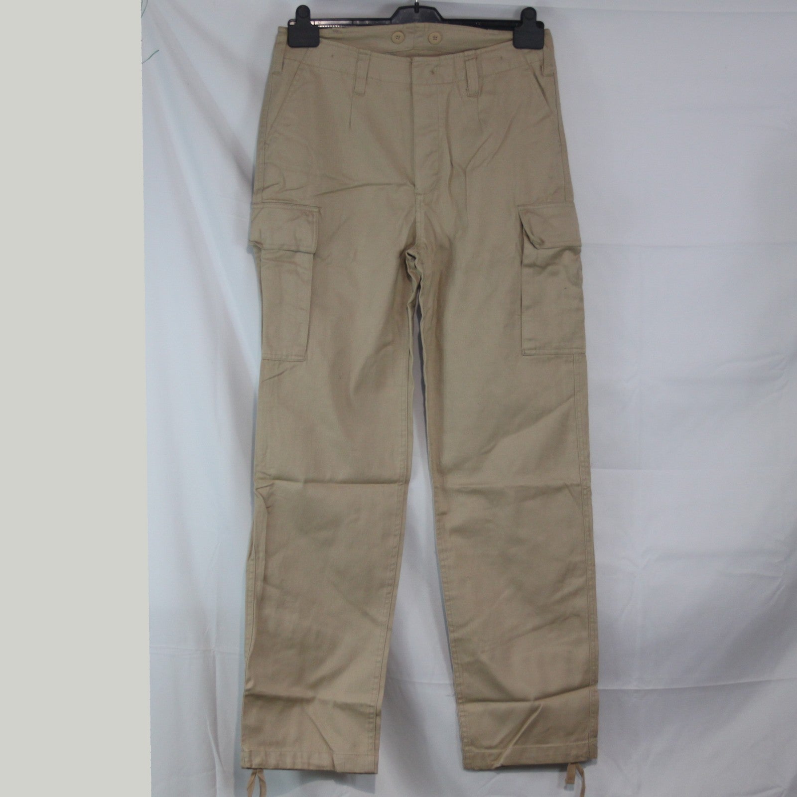 German Army Style Moleskin Trousers Beige Combats Copy NEW  (3951)